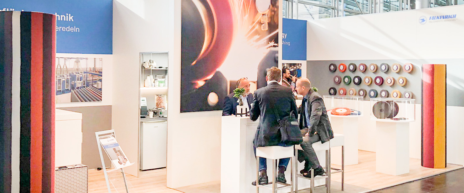 Messestand Falkenrich Euroblech 2022